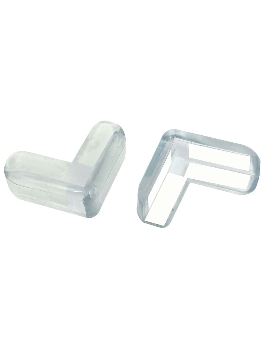 Uxcell Table Corner Pad Protector Set of 5 Silicone Cushions