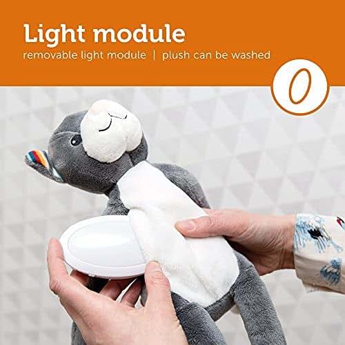 ZAZU Kids Katie The Cat Nightlight Plush Toy with Sound Machine