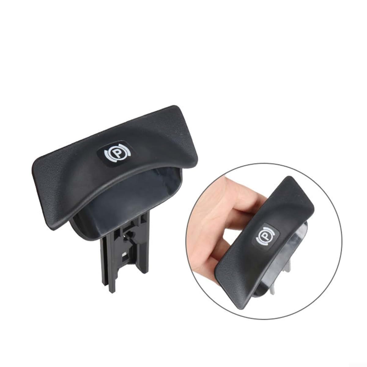 Floweringbeter Parking Brake Release Handle Switch Black (photo 4)