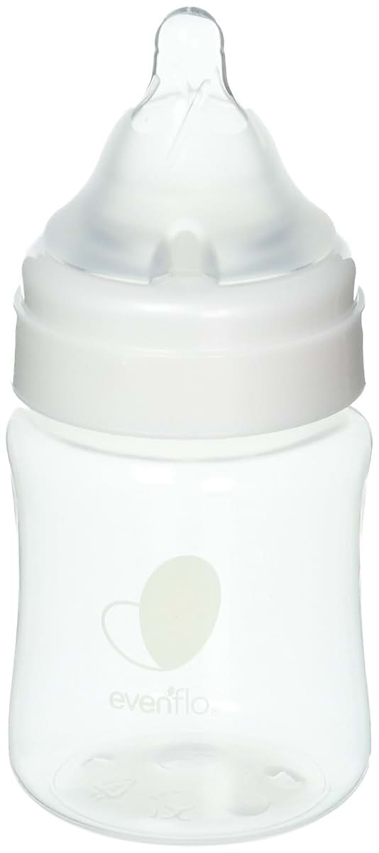 Evenflo Feeding Balance+ Wide Bottles, 5 oz, 3-Pack, Slow Flow