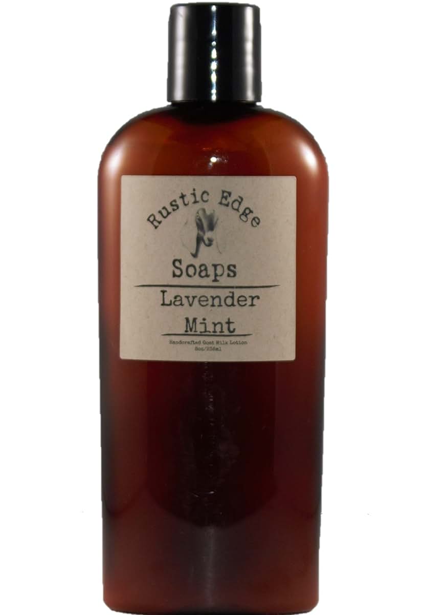 Rustic Edge Soaps Lavender Mint Goat Milk Lotion - 8oz