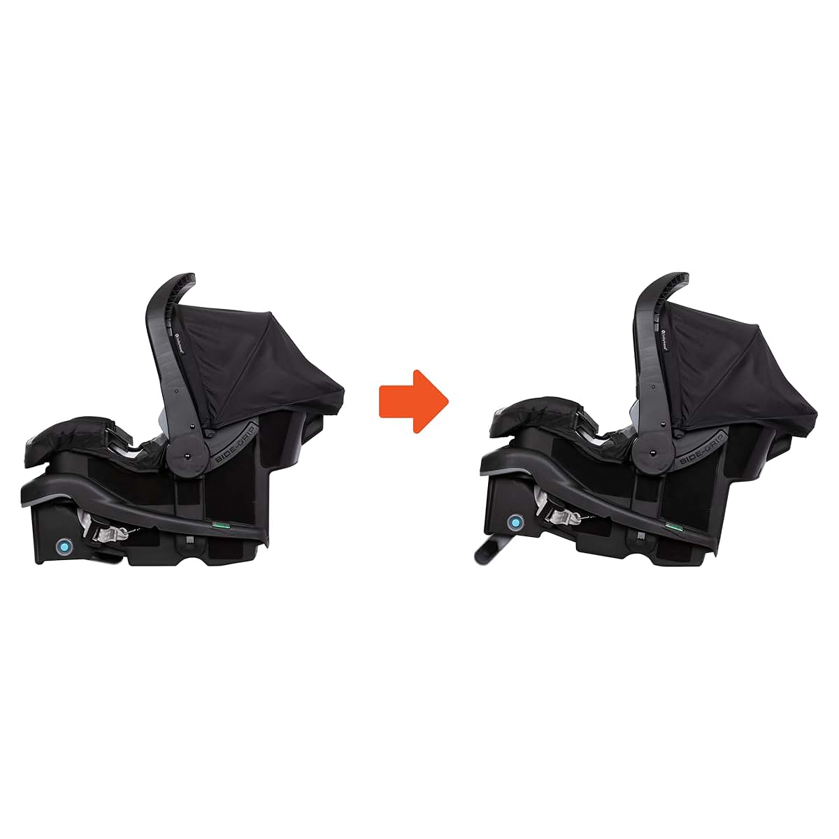 Baby Trend EZ-Lift Plus Infant Car Seat Dash Black Lightweight