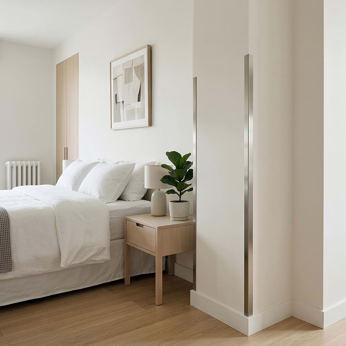 Stainless Steel Wall Corner Guard Protector - 10 Pack, T304 Grade