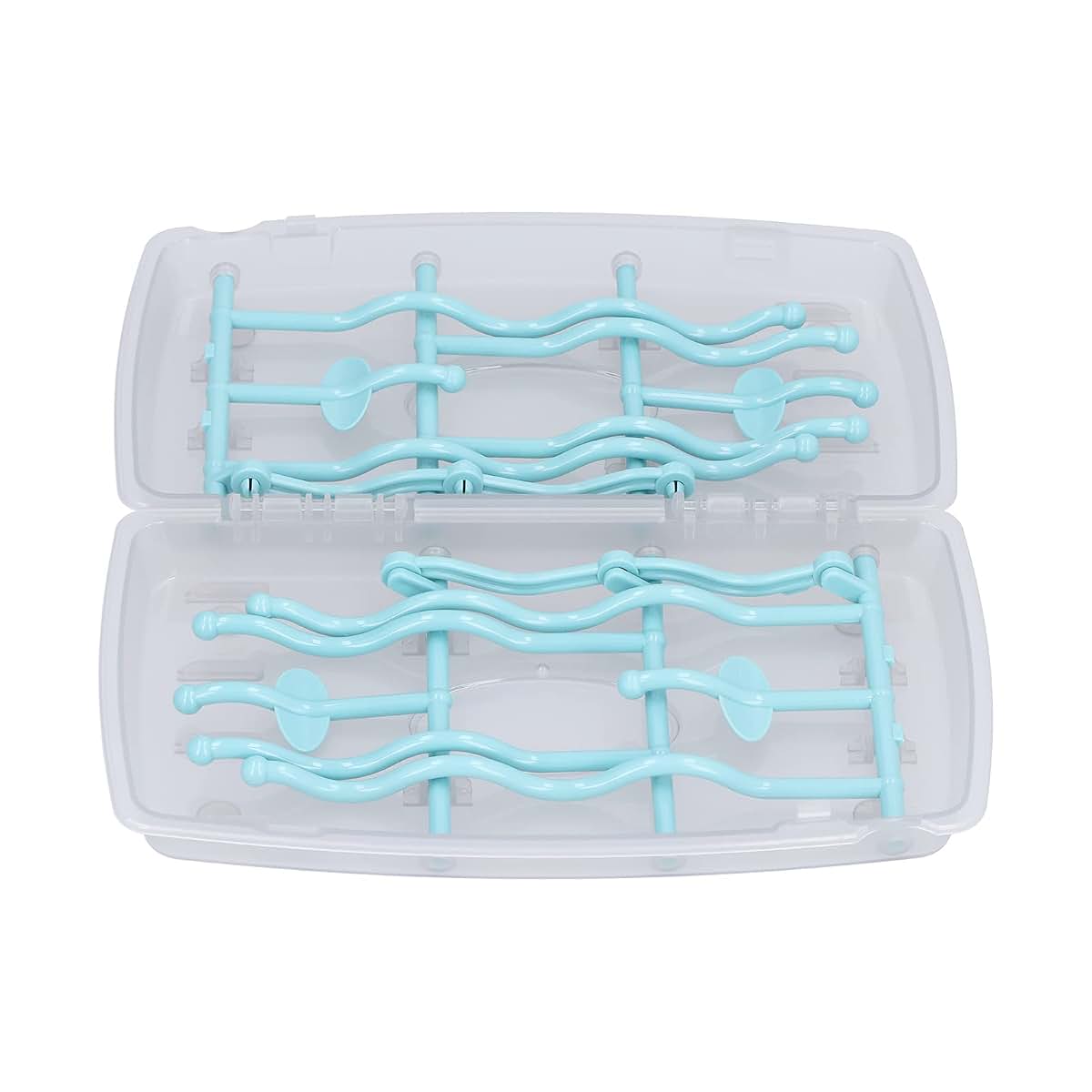 mumisuto Foldable Baby Bottle Drying Rack with Drainer
