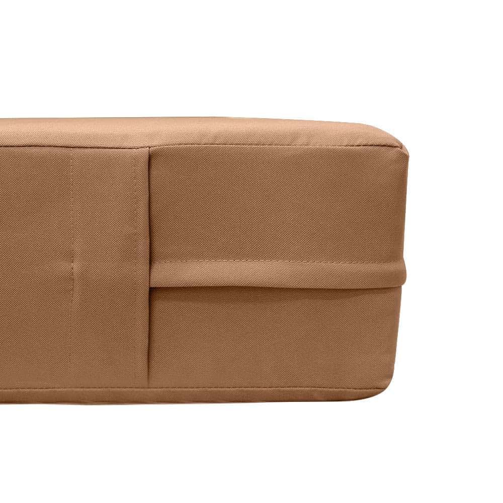 BabyOneStop 6" Crib Size Outdoor Daybed Fitted Sheet Cover, 52x28x6, Water Repellent Polyester Slipcover