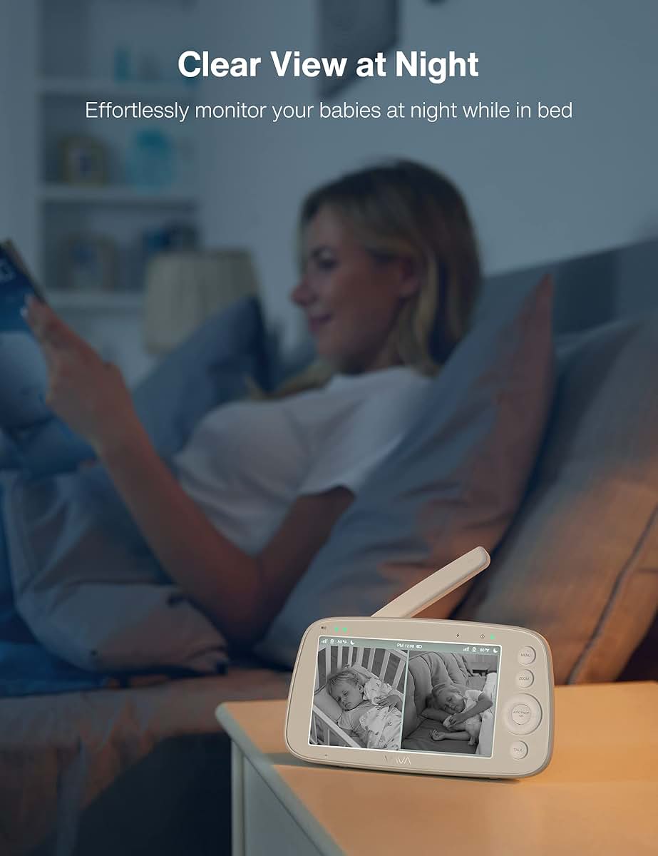 Arikit VAVA Baby Monitor With Split Screen