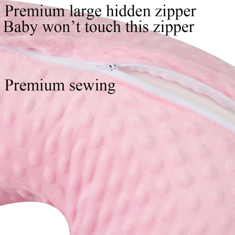 Bilokonda Nursing Pillow Cover Set, 2 Pack Dot Knitting Slipcovers