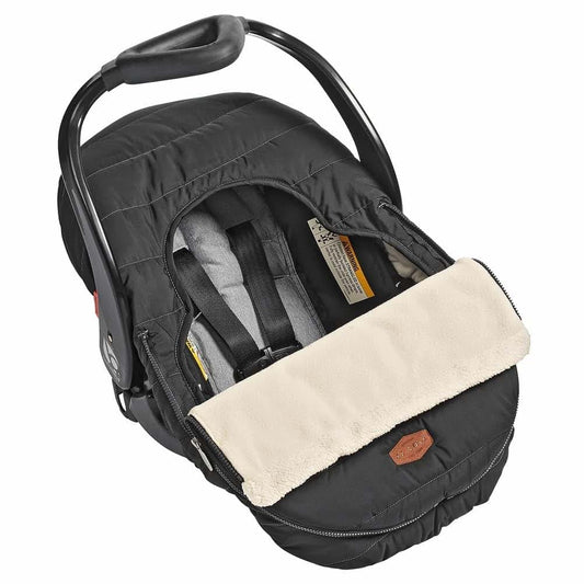 Jj Cole Winter Baby Car Seat Cover In Black