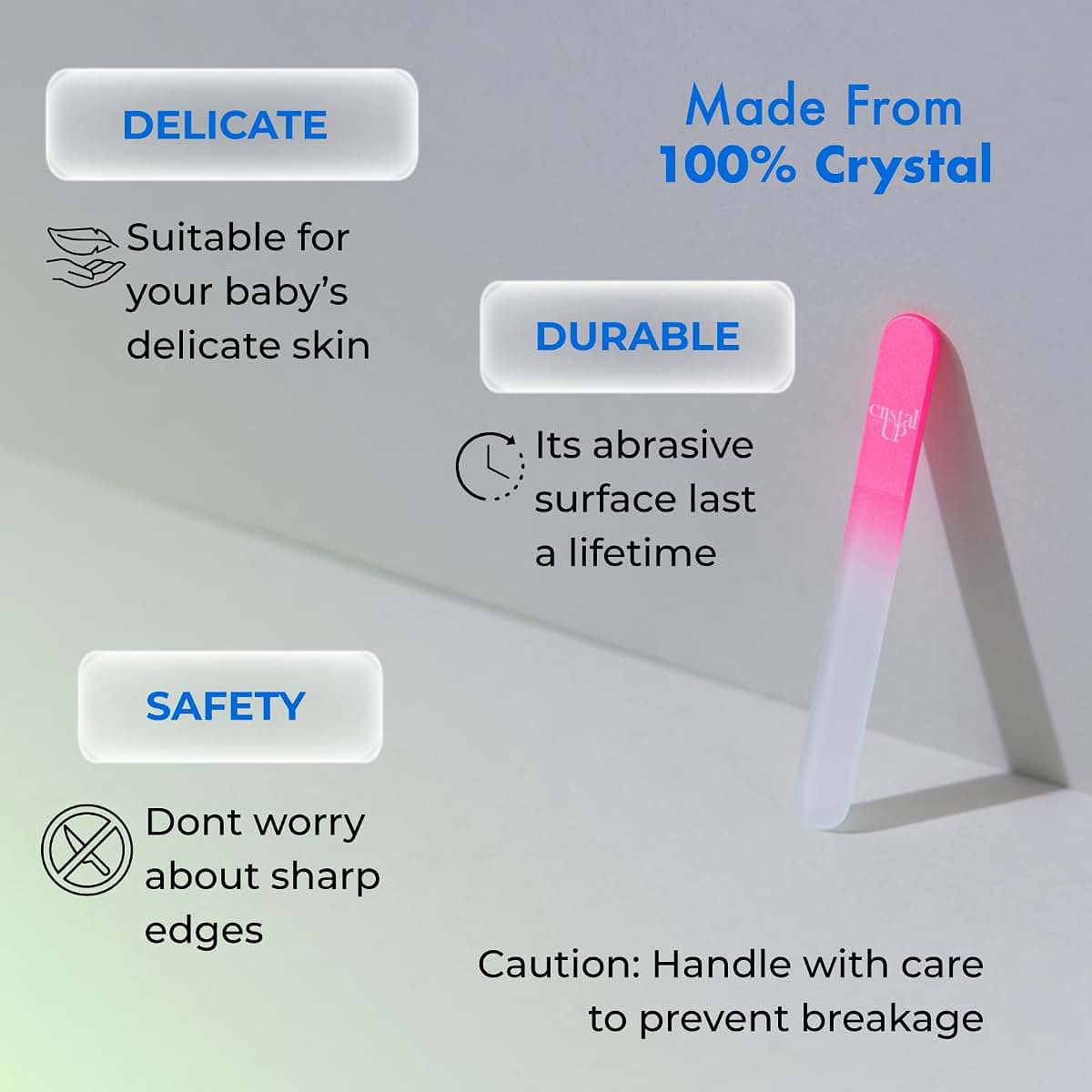 Cristal Up Baby Glass Nail File for Newborn & Infants (photo 4)