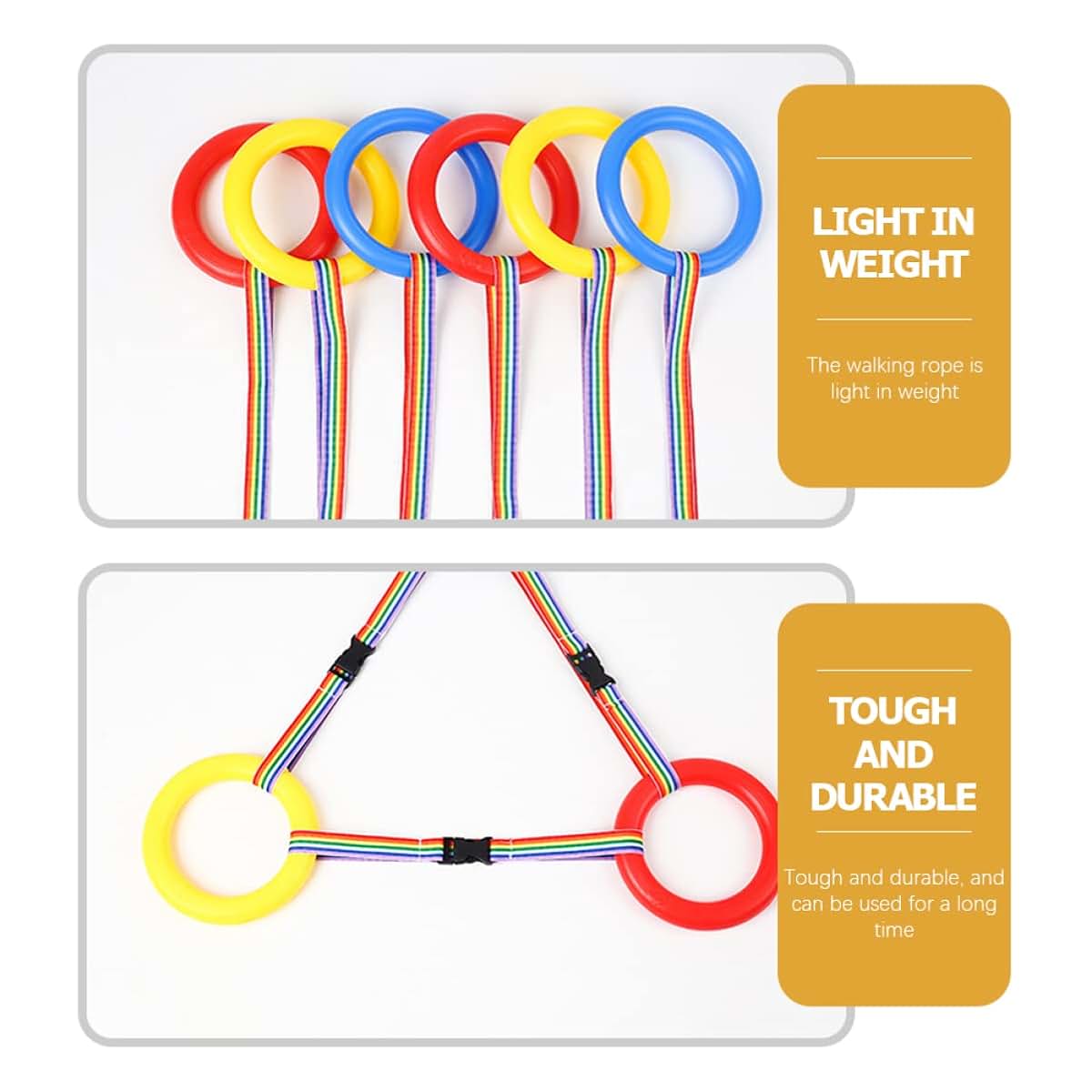 Kisangel Safety Walking Rope for Preschool Group Organization