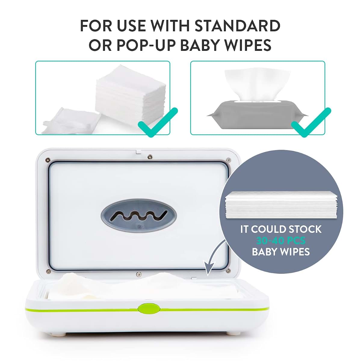 Prince Lionheart Compact Wipes Warmer For On-The-Go Use