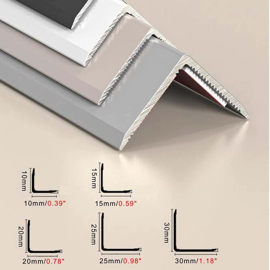 BabyOneStop Aluminum L-Shaped Wall Corner Guards - 3 Pack