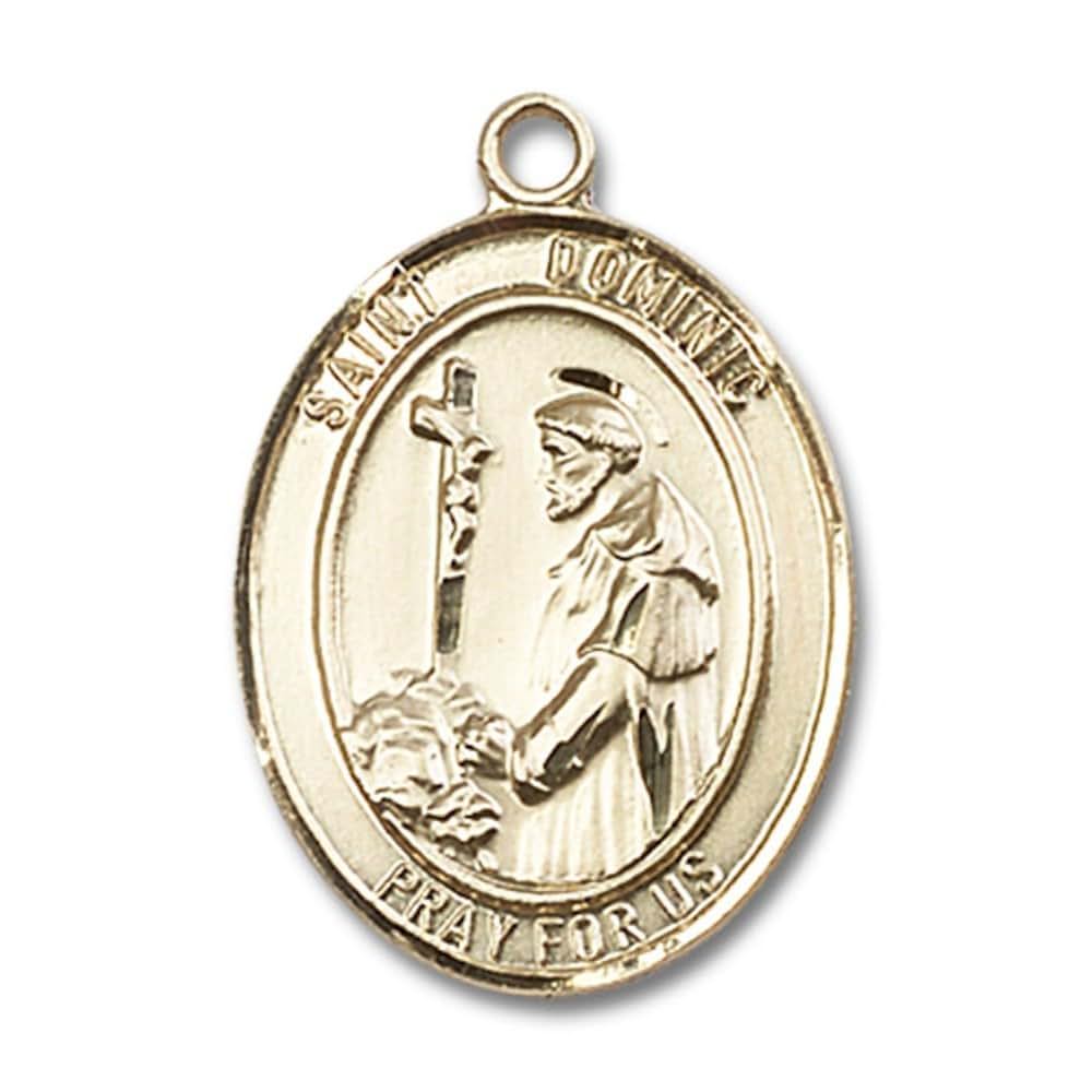 Bonyak Jewelry Hand-Crafted Oval Medal Pendant in 14kt Yellow Gold-Filled