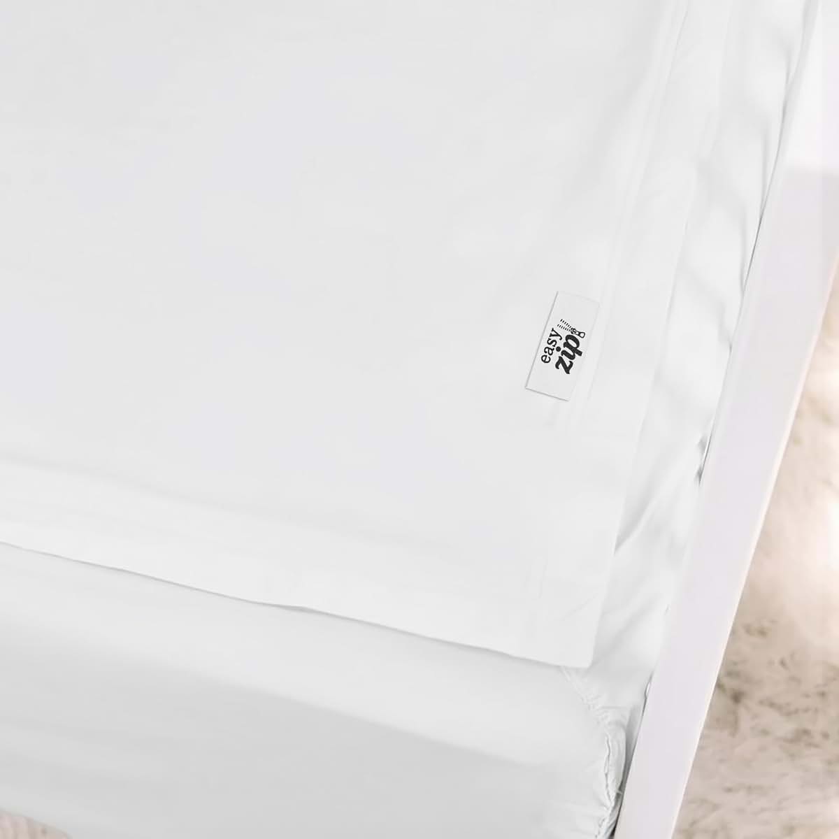 Egyptian Cotton Zip-On Crib Bedding Set for Mini Crib (24x38 Inches)