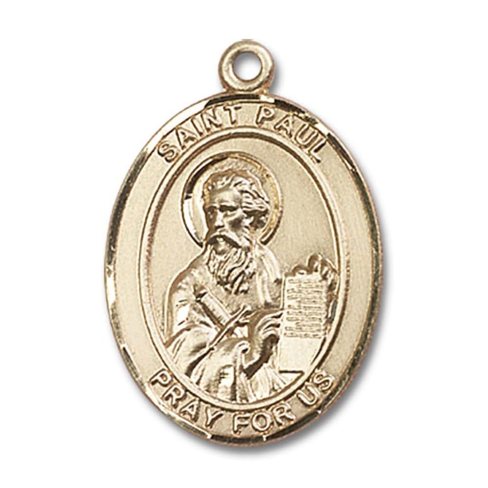 Bliss St. Paul The Apostle Pendant With Heavy Curb Chain