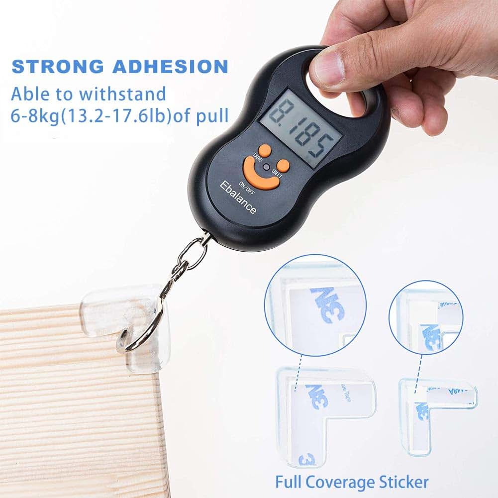 CHAMSON Edge Corner Protector Kit | Soft PVC Furniture Guard Strips for Tables and Walls