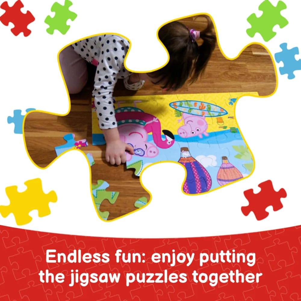Trefl Peppa Pig Puzzle - 24 Piece Maxi Jigsaw for Children