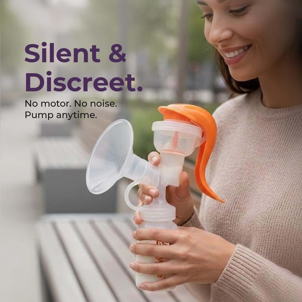 Hygeia Manual Breast Pump for Portable Single-Hand Use