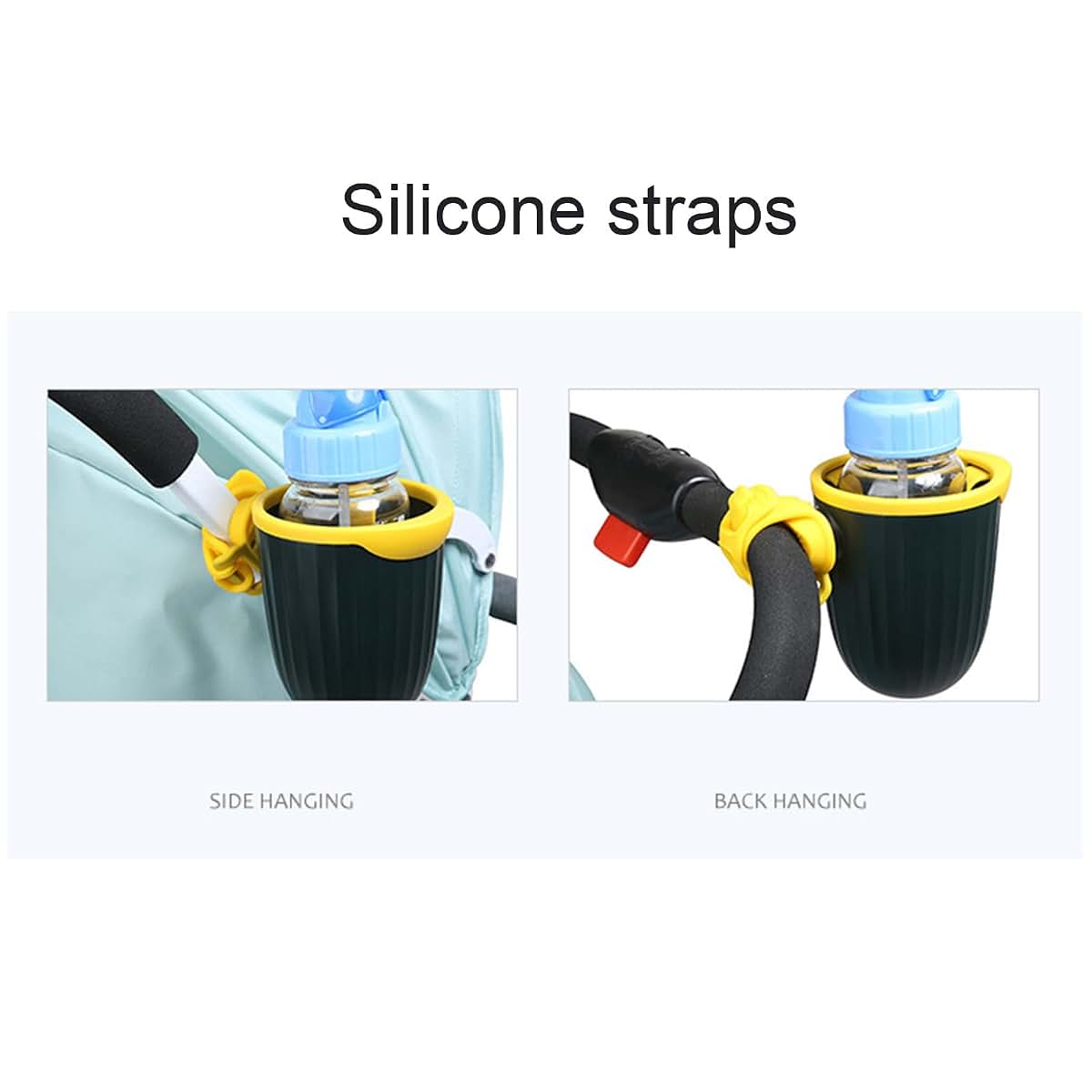 Cup Holder 360 Degree Rotation for Bottles and Cups