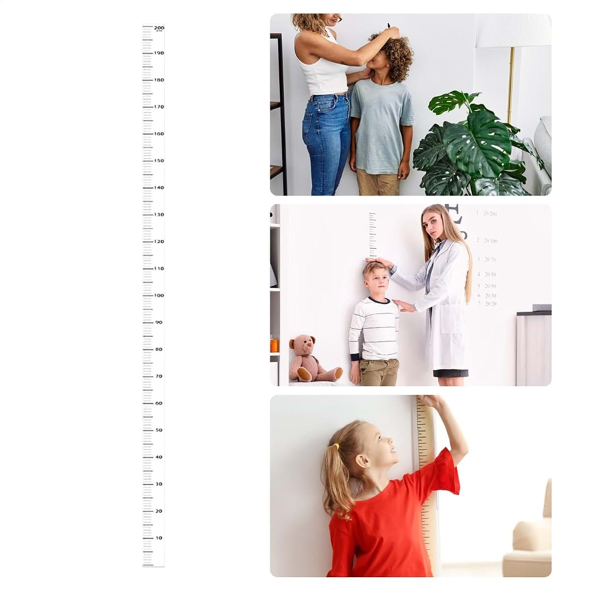 BabyOneStop Adhesive Wall Height Growth Chart Ruler