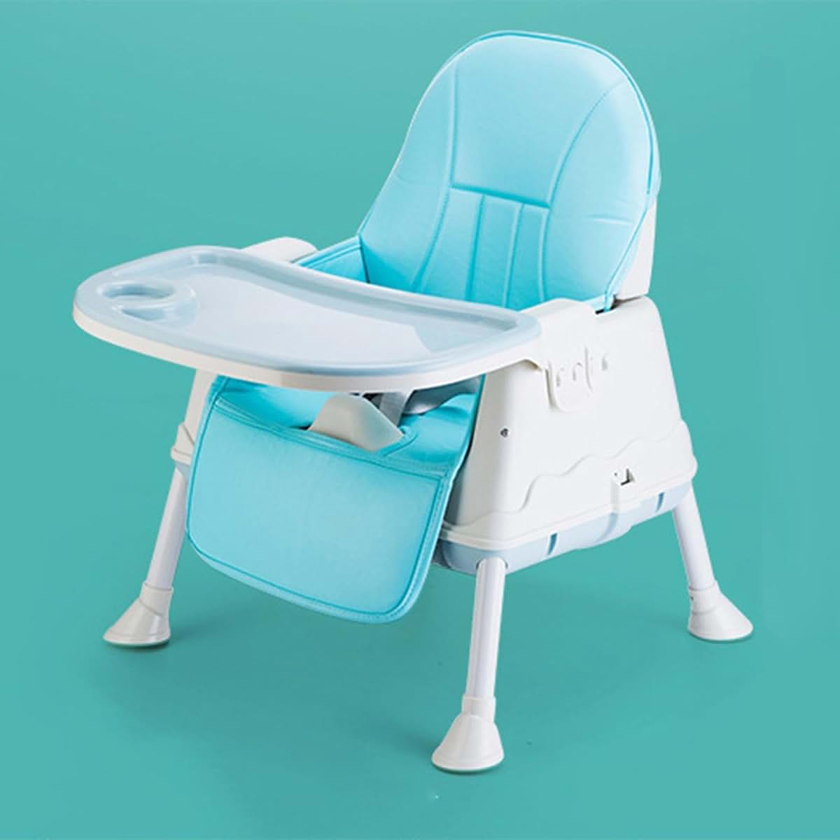 Generic High High Chair Cover Waterproof Blue