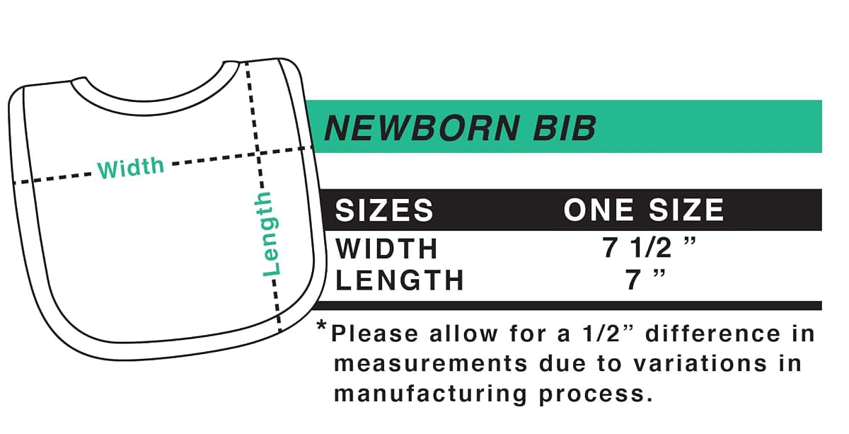 Inktastic Girls Soccer Ball Coquette Bow Bib for Newborns