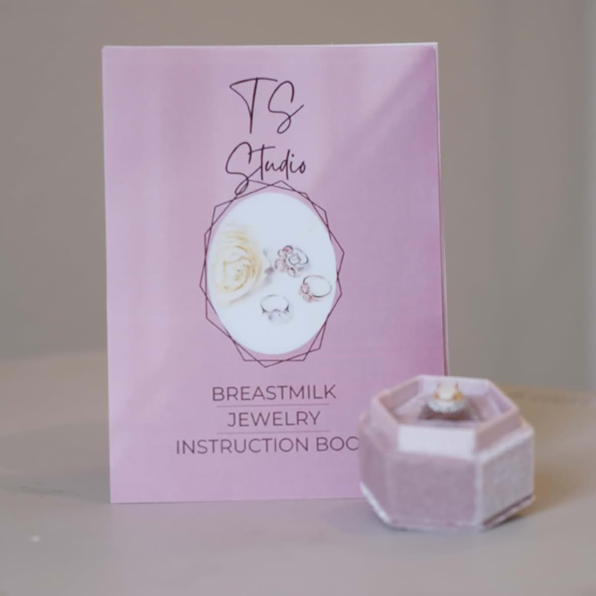 T S Studio Preservation Powder for DIY Breastmilk Jewelry | Breastfeeding Keepsake | New Mom Gifts for Pregnant Women