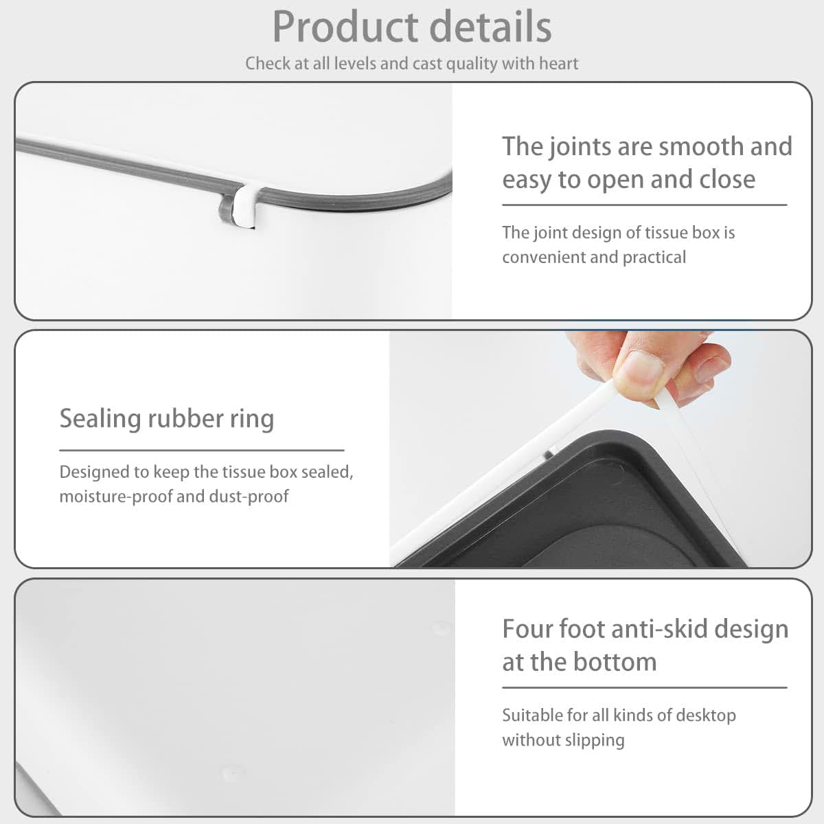 Wipes Dispenser Holder for Baby: Large Capacity Moisture Seal Wipe Container