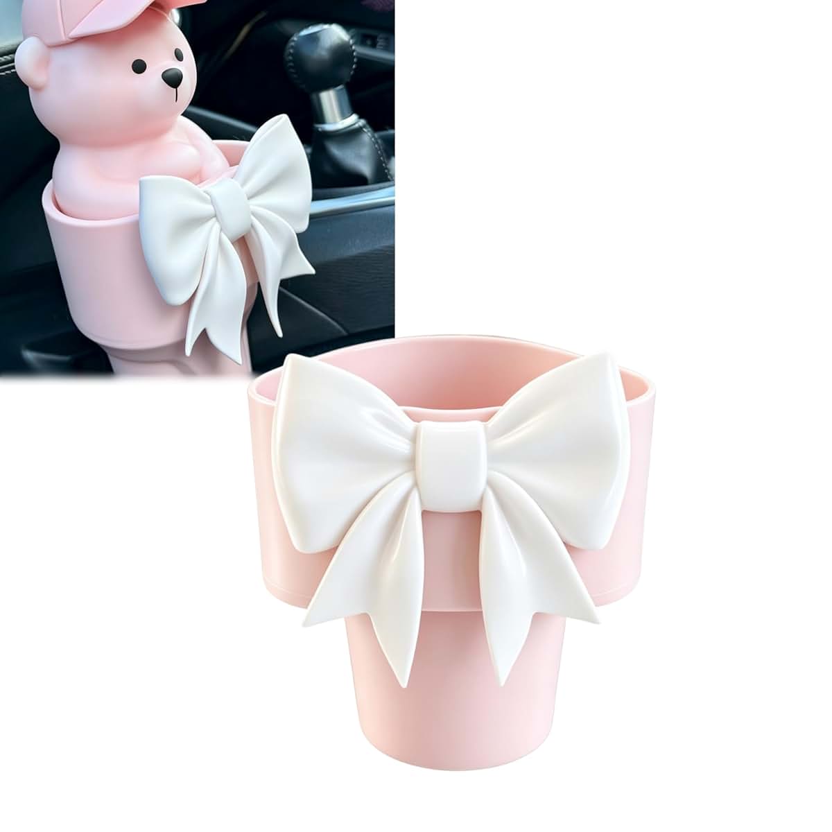 Mnzbue Bear Cup Holder For Starbucks Bearista Bear Display