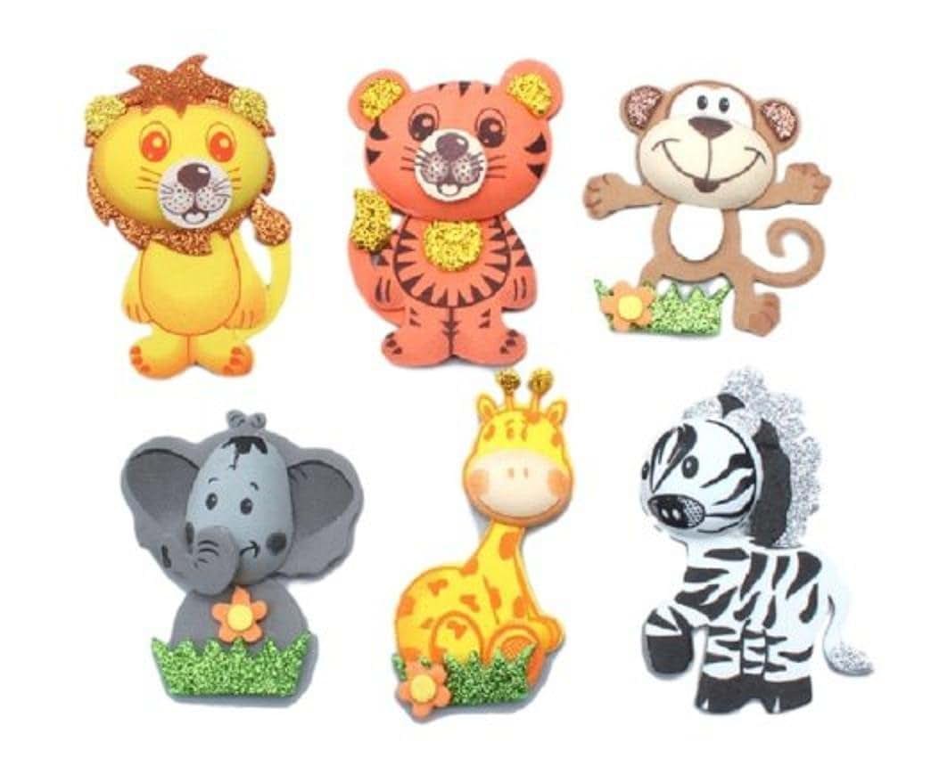 Foam Jungle Animals Decoration for Baby Shower and Birthday