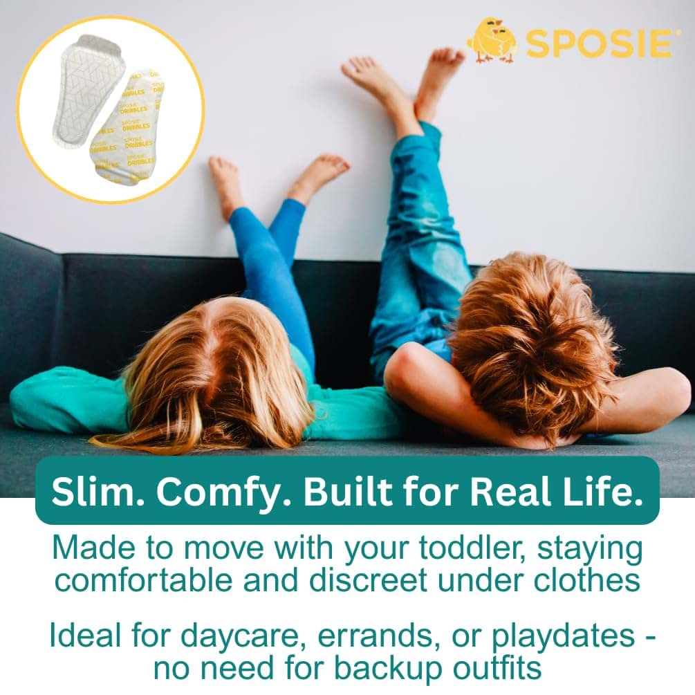 Sposie Dribbles Potty Training Underwear Pads for Leak Protection