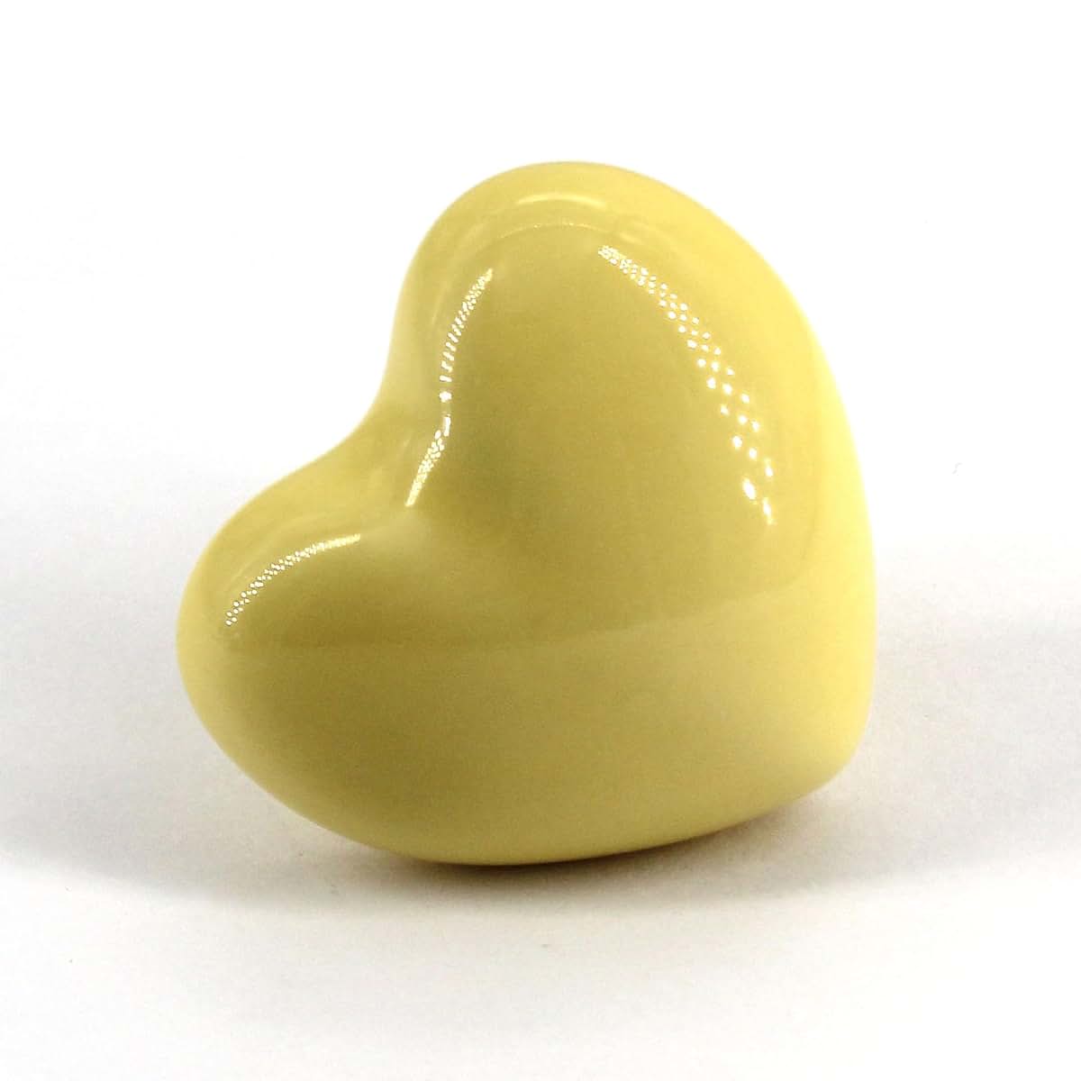 Zerniple Yellow Ceramic Door Knobs Kids Room Drawer Handle Pullls Cabinet Cupboard Wardrobe Knobs (Come with Screws and (photo 4)