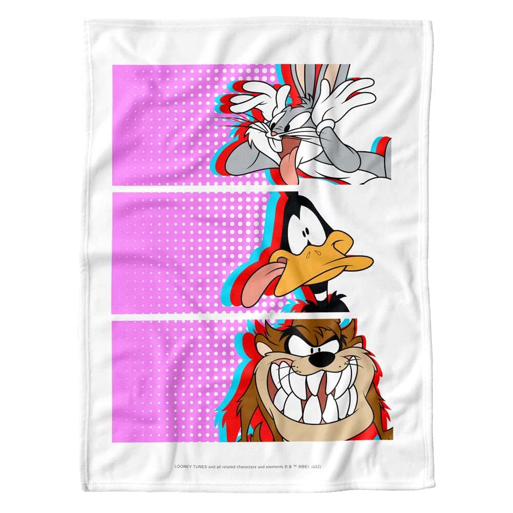 Looney Tunes Fleece Blanket for Infants & Kids (30" x 40")