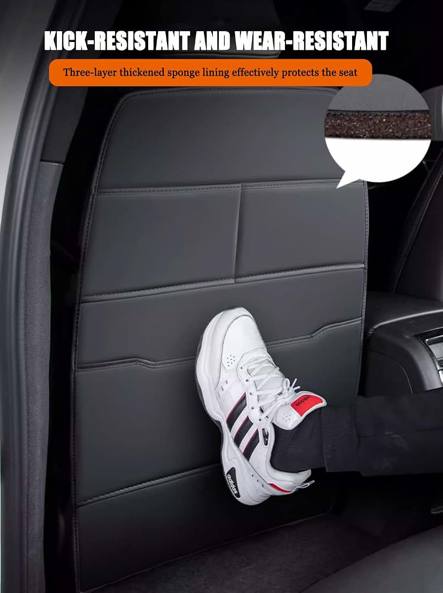 Car Seat Kick Mats for VW Golf Beetle Jetta Passat Polo Arteon