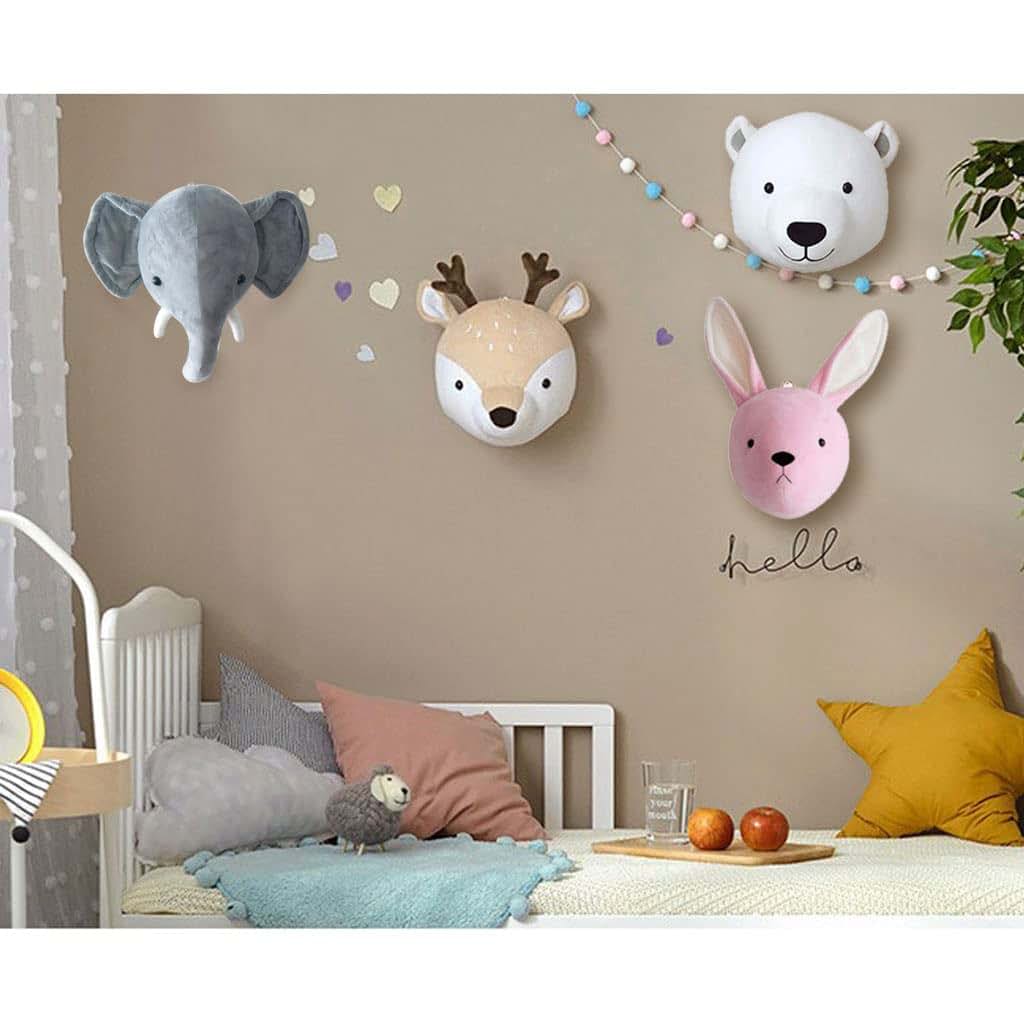 Zkbszn Stuffed Animal Wall Hanging for Nursery Decor