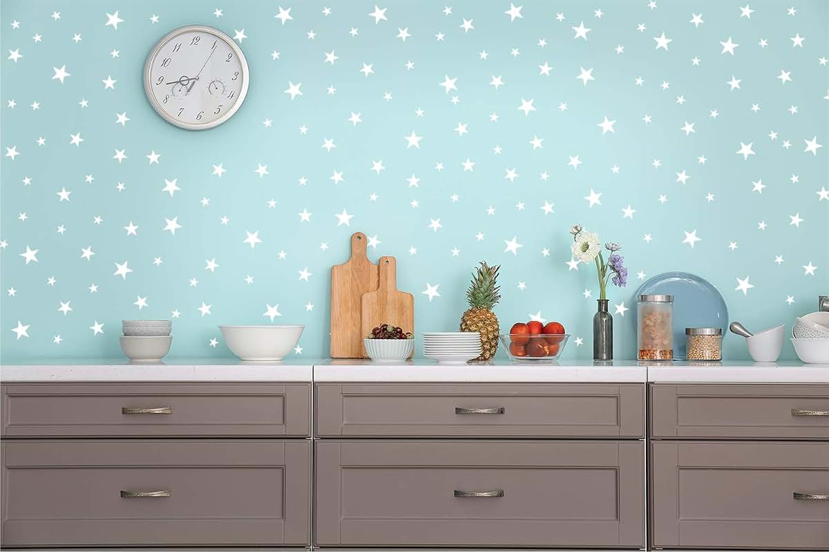 StickerDeen | Star Stickers Nursery Decals Decoration Removable Peel & Stick Wall Art Vinyl Decal Stickers | (Gift Pack