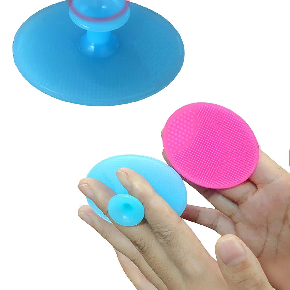 MOLKASIA Silicone Shampoo Brush For Baby Infant Bathing