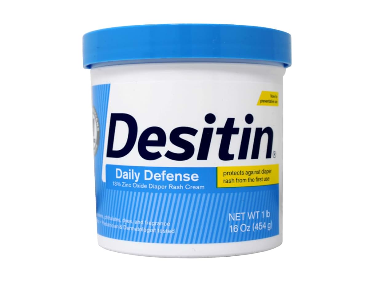 Desitin Rapid Relief Creamy Jar 16-Ounce Skin Care Ointment