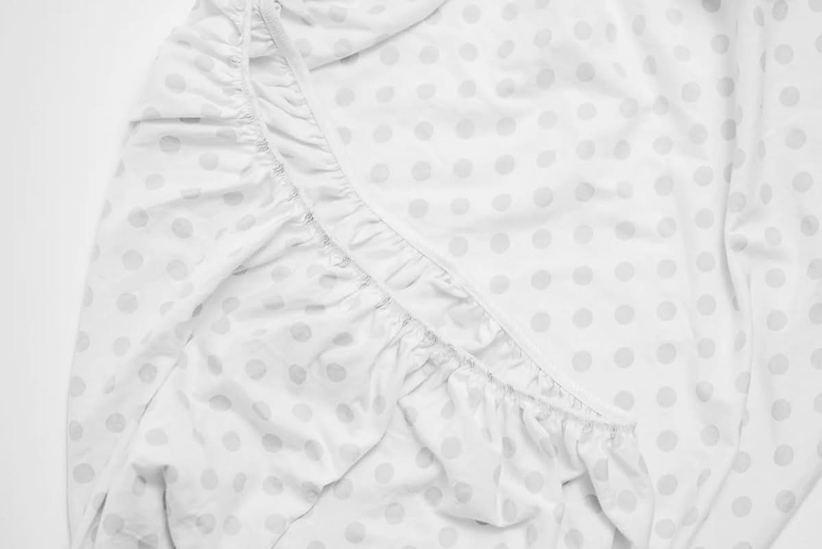 Nodnal Co. Bassinet Fitted Sheets, 3-Pack Gray Cotton Covers (photo 4)