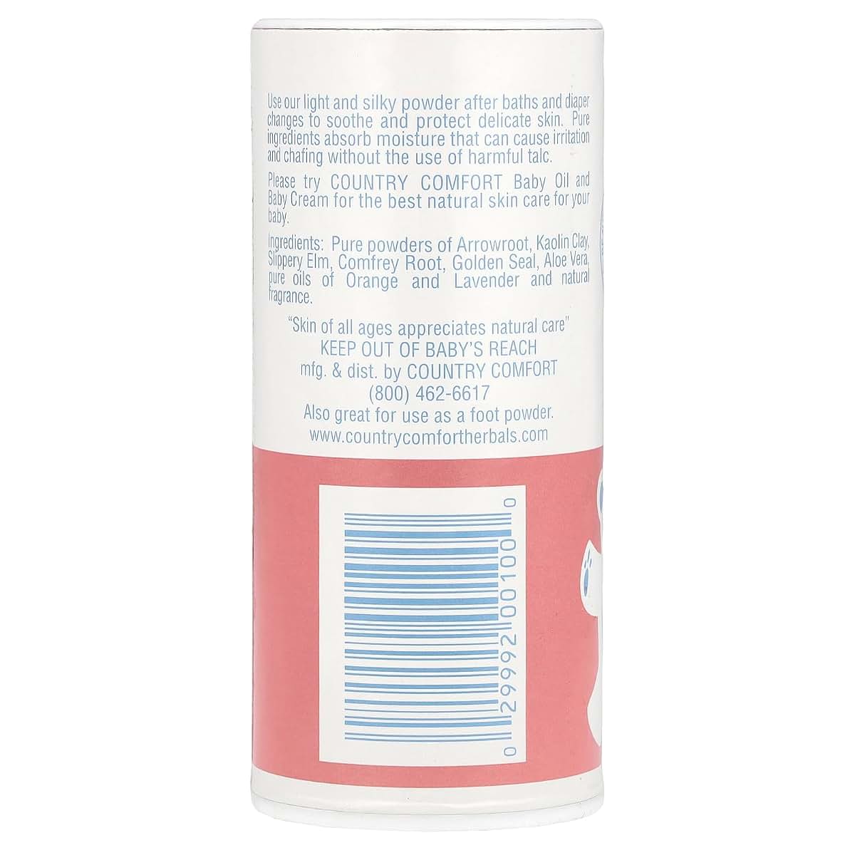 Country Comfort Baby Powder for Bathing Care (Pack of 2)