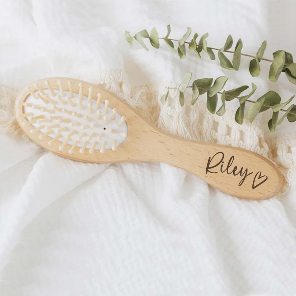 Zymech Personalized Baby Brush And Comb Set With Custom Name (photo 4)