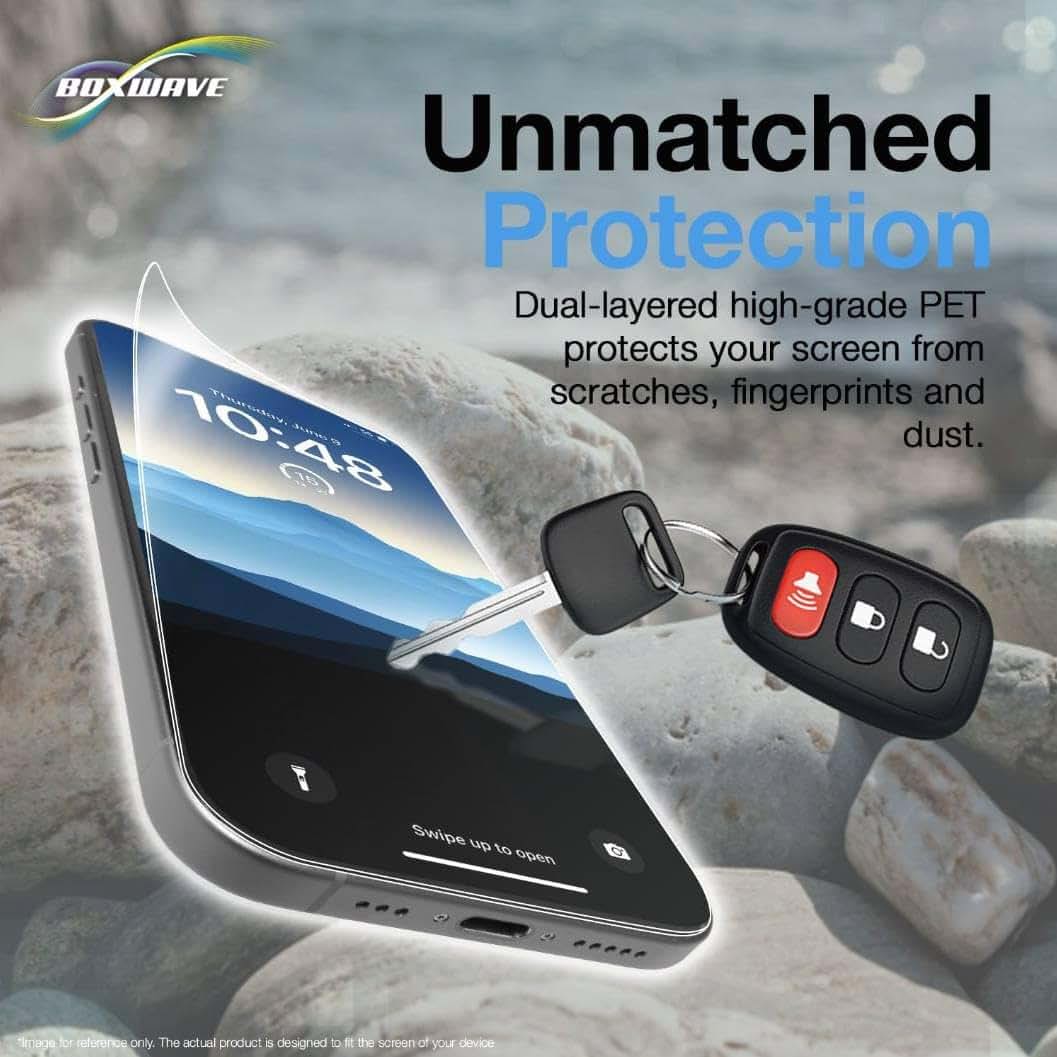 BoxWave ClearTouch ImpactShield Screen Protector for Momcozy Video Baby Monitor (5 in), 2-Pack