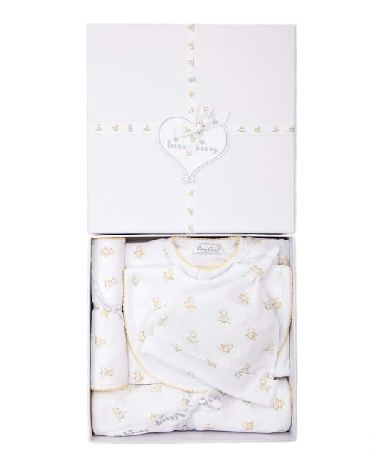 kissy kissy Baby Unisex Hatchlings 5-Piece Gift Set