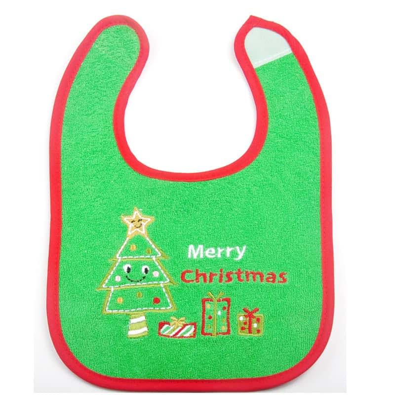 Christmas Baby Bibs 4-Piece Set for Newborn and Toddler