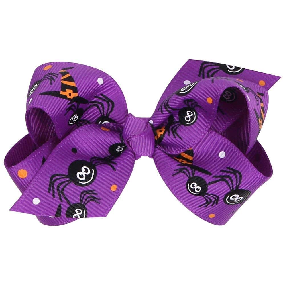 Love Sweety Baby Rose Pumpkin Bow Hair Clips for Infants