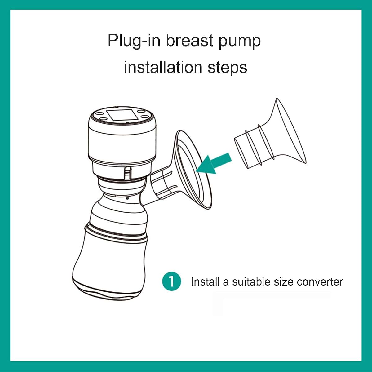 Tttllnn Flange Inserts For Breast Pump Nipple Tunnel Reduction