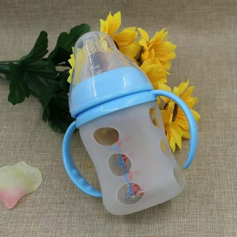 WRPTYXEV Silicone Bottle Covers Set of 4 for Bottles and Cups