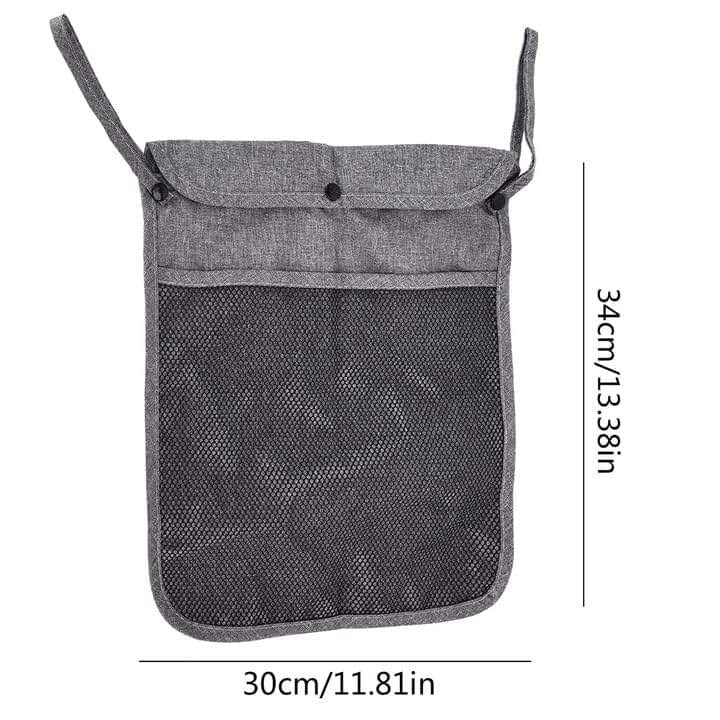 Stroller Organizer Pocket for Bottles & Diapers | Polyester Baby Storage