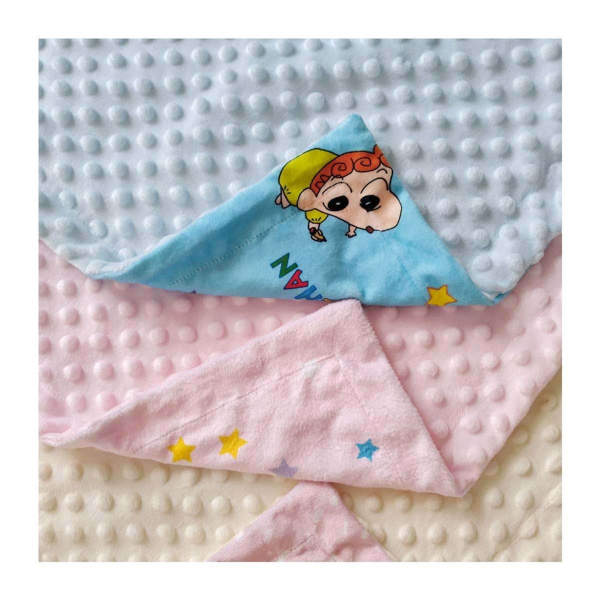 Nictimeid Personalized Baby Minky Blanket With Custom Name (photo 3)