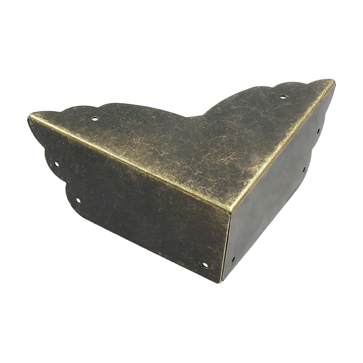 Bivethoi Bronze Box Corner Protectors, 8 Pack, Zinc Alloy Edge Guards, 2.76" x 1.18"